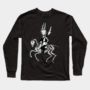 Vengeance rides the palest horse. Long Sleeve T-Shirt